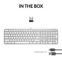 Clavier sans fil rétroéclairé à touches programmables MX Keys S de Logitech