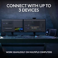 Clavier sans fil rétroéclairé à touches programmables MX Keys S de Logitech