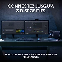 Clavier sans fil rétroéclairé à touches programmables MX Keys S de Logitech