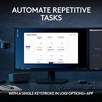 Clavier sans fil rétroéclairé à touches programmables MX Keys S de Logitech