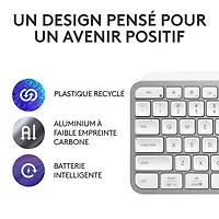 Clavier sans fil rétroéclairé à touches programmables MX Keys S de Logitech