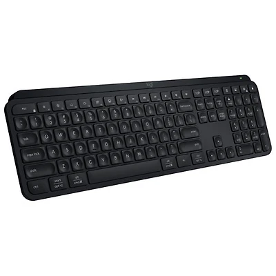 Logitech MX Keys S Wireless Backlit Keyboard with Programmable Keys - Black
