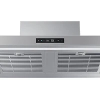Samsung Bespoke 30" Wall Mount Range Hood (NK30CB700WCGAA) - Grey Glass