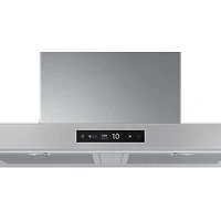 Samsung Bespoke 30" Wall Mount Range Hood (NK30CB700WCGAA) - Grey Glass