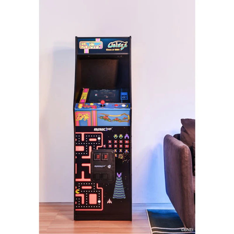 Borne d'arcade de luxe Class of '81 Ms. Pac-Man d'Arcade1Up