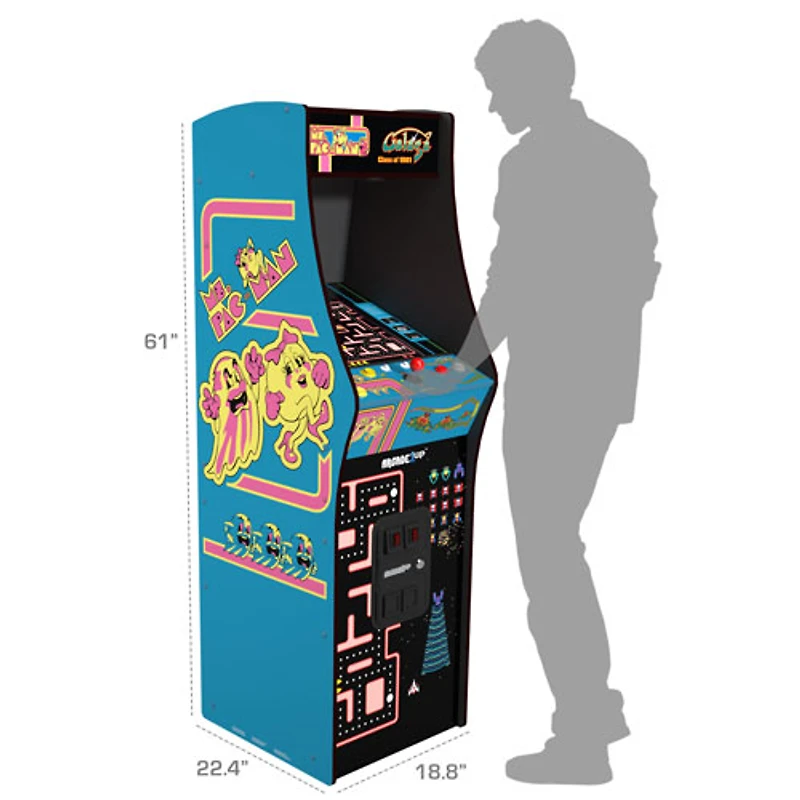 Borne d'arcade de luxe Class of '81 Ms. Pac-Man d'Arcade1Up