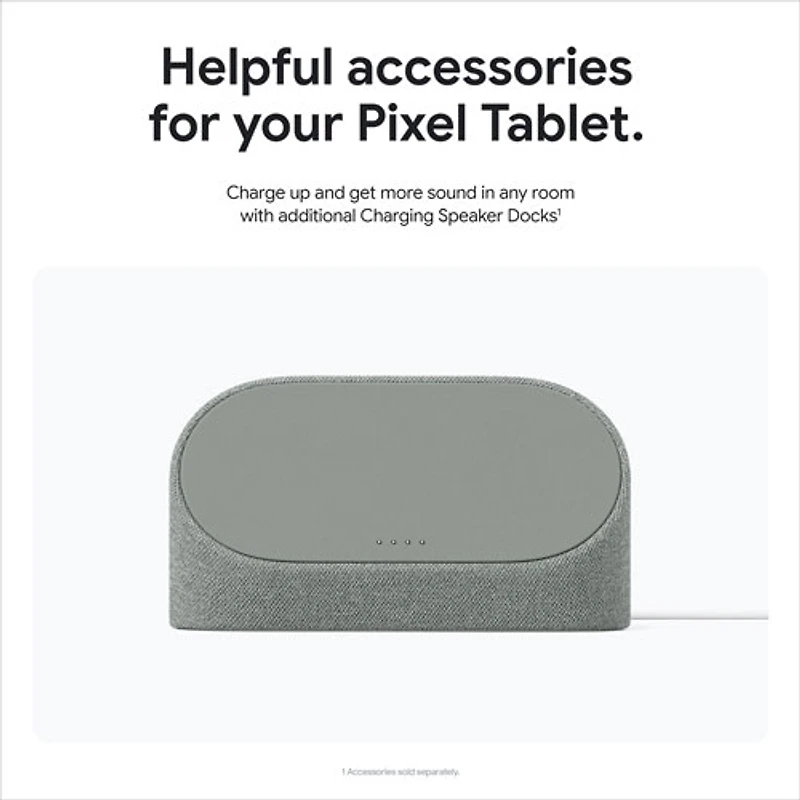 Tablette 11 po 128 Go Pixel de Google avec station de chargement/haut-parleur - Vert lichen
