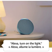 Haut-parleur intelligent Echo Pop d'Amazon avec Alexa - Sarcelle minuit