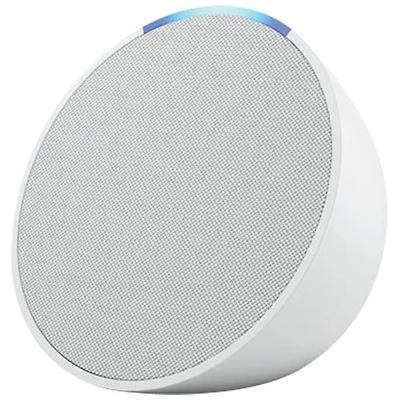 Amazon Echo Pop Smart Speaker with Alexa - Glacier White