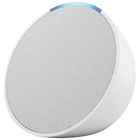 Amazon Echo Pop Smart Speaker with Alexa - Glacier White