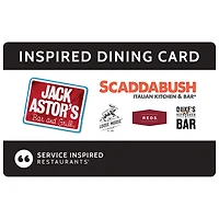 Carte-cadeau Inspired Dining - 50 $ - Téléchargement numérique