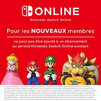 Abonnement de 12 mois Nintendo Switch Online + ensemble familial - Téléchargement numérique