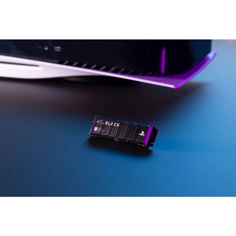 Disque SSD interne NVMe PCI-e WD_BLACK SN850P de To avec dissipateur thermique
