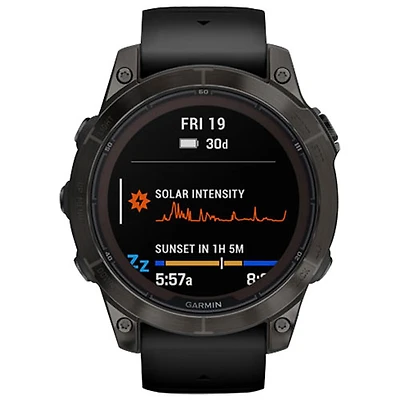 Montre intelligente multisport Bluetooth de 47 mm fēnix 7 Pro Sapphire Solar de Garmin