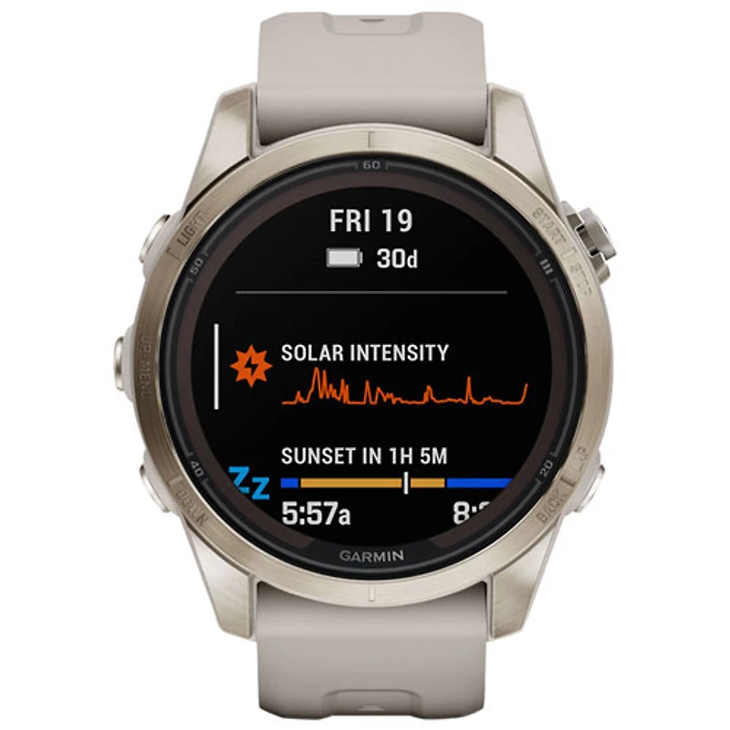 Garmin fēnix 7S Pro Sapphire Solar 42mm Bluetooth Multisport Smartwatch
