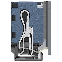 Lave-vaisselle encastrable de 24 po et 48 dB de Bosch - Acier inoxydable