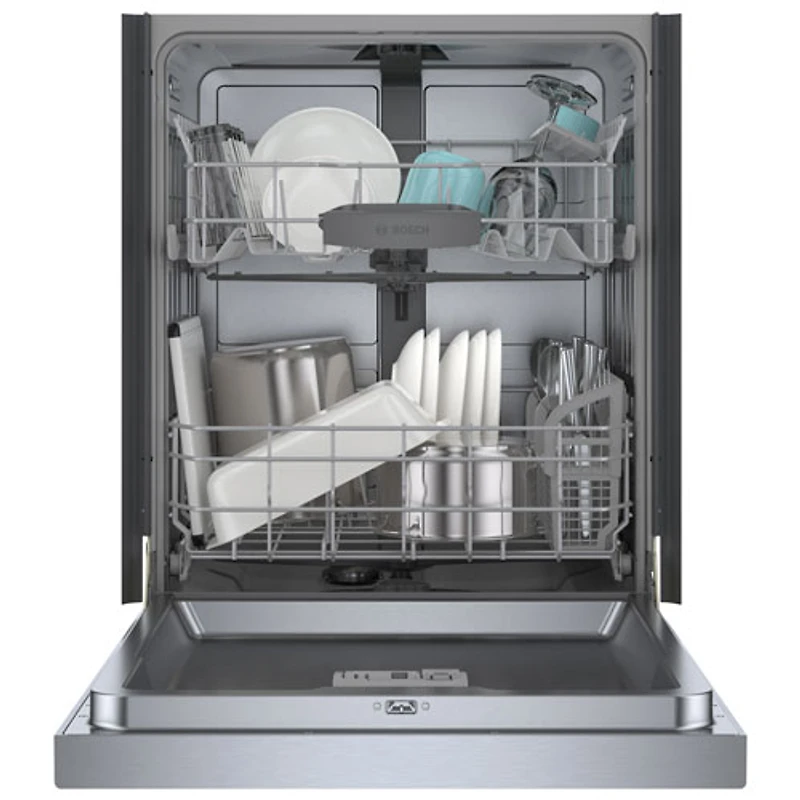 Lave-vaisselle encastrable de 24 po et 48 dB de Bosch - Acier inoxydable