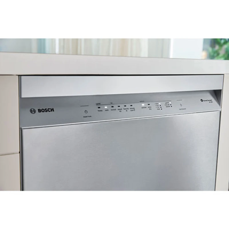 Lave-vaisselle encastrable de 24 po et 48 dB de Bosch - Acier inoxydable