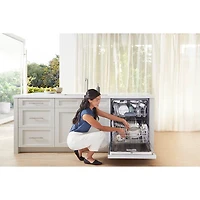 Lave-vaisselle encastrable de 24 po et 48 dB de Bosch - Acier inoxydable