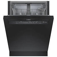 Lave-vaisselle encastrable 24 po 50 dB de Bosch (SHE3AEM6N) - Noir