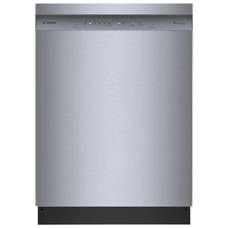 Lave-vaisselle encastrable 24 po 46 dB avec troisième panier de Bosch (SHE5AE75N) - Acier inoxydable