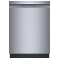 Lave-vaisselle encastrable 24 po 46 dB avec troisième panier de Bosch (SHE5AE75N) - Acier inoxydable