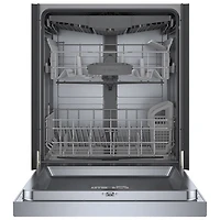 Lave-vaisselle encastrable 24 po 46 dB avec troisième panier de Bosch (SHE5AE75N) - Acier inoxydable
