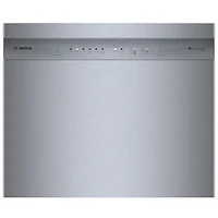 Lave-vaisselle encastrable 24 po 46 dB avec troisième panier de Bosch (SHE5AE75N) - Acier inoxydable