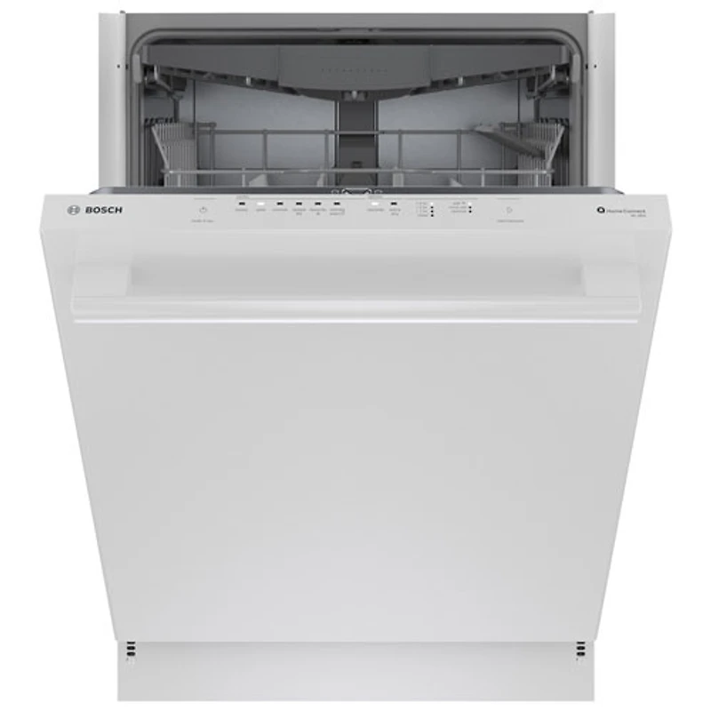 Lave-vaisselle encastrable 24 po 46 dB avec troisième panier de Bosch (SHX5AEM2N) - Blanc
