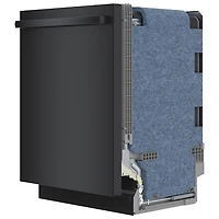 Lave-vaisselle encastrable 24 po 46 dB avec troisième panier de Bosch (SHX5AEM6N) - Noir