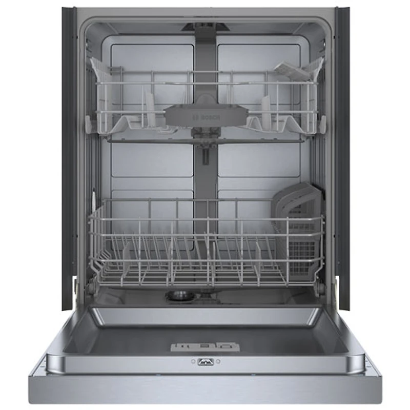 Lave-vaisselle encastrable 24 po 50 dB de Bosch (SHE3AEM5N) - Acier inoxydable