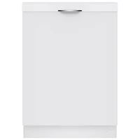 Lave-vaisselle encastrable 24 po 46 dB avec troisième panier de Bosch (SHS53CM2N) - Blanc