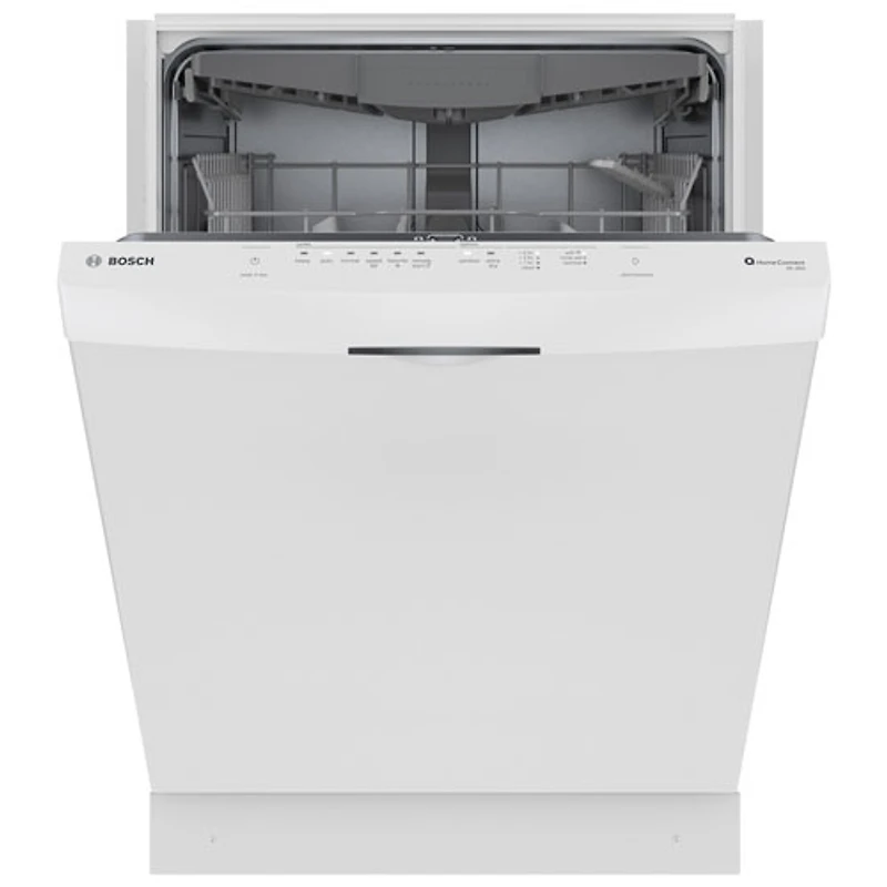 Lave-vaisselle encastrable 24 po 46 dB avec troisième panier de Bosch (SHS53CM2N) - Blanc