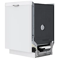 Lave-vaisselle encastrable 24 po 46 dB avec troisième panier de Bosch (SHS53CM2N) - Blanc
