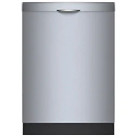 Lave-vaisselle encastrable 24 po 46 dB avec troisième panier de Bosch (SHS53CM5N) - Acier inoxydable