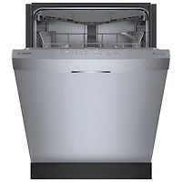 Lave-vaisselle encastrable 24 po 46 dB avec troisième panier de Bosch (SHS53CM5N) - Acier inoxydable