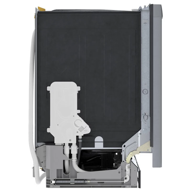 Lave-vaisselle encastrable 24 po 46 dB avec troisième panier de Bosch (SHS53CM5N) - Acier inoxydable