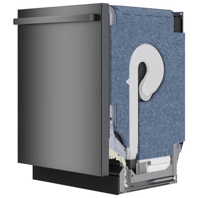 Lave-vaisselle encastrable 24 po 42 dB avec troisième panier de Bosch (SHX78CM4N) - Acier inoxydable noir