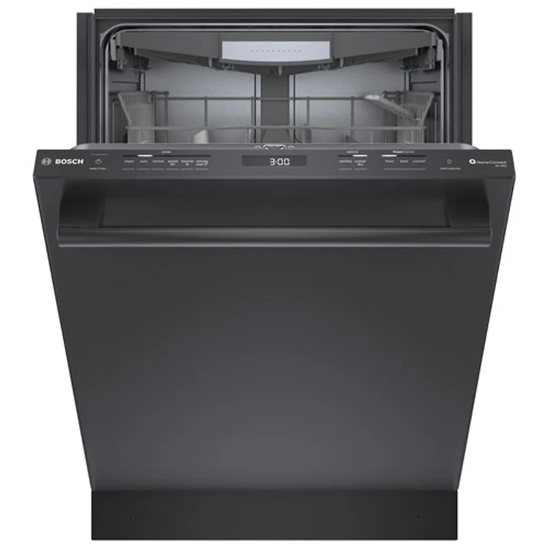 Lave-vaisselle encastrable 24 po 42 dB avec troisième panier de Bosch (SHX78CM4N) - Acier inoxydable noir