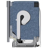 Lave-vaisselle encastrable 24 po 42 dB avec troisième panier de Bosch (SHE78CM5N) - Acier inoxydable