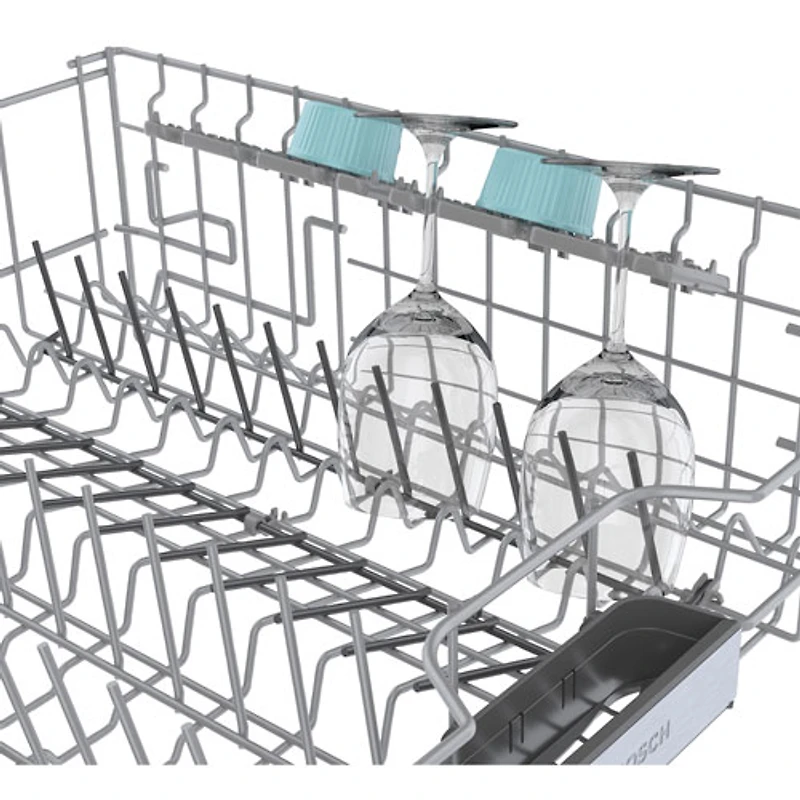 Lave-vaisselle encastrable 24 po 42 dB avec troisième panier de Bosch (SHV78CM3N) - Acier inoxydable