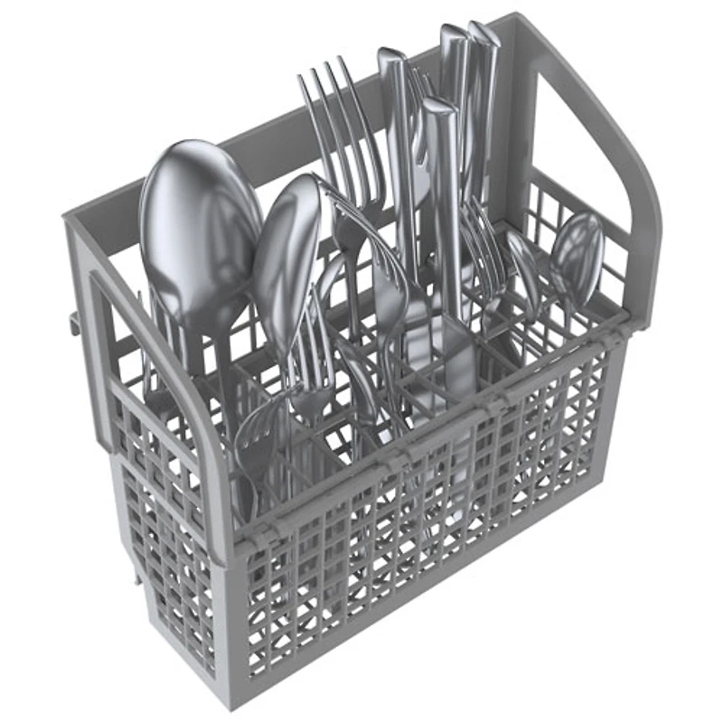 Lave-vaisselle encastrable 24 po 42 dB avec troisième panier de Bosch (SHV78CM3N) - Acier inoxydable