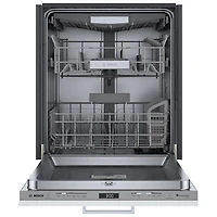 Lave-vaisselle encastrable 24 po 42 dB avec troisième panier de Bosch (SHV78CM3N) - Acier inoxydable