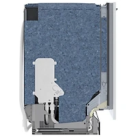 Lave-vaisselle encastrable 24 po 42 dB avec troisième panier de Bosch (SHV78CM3N) - Acier inoxydable