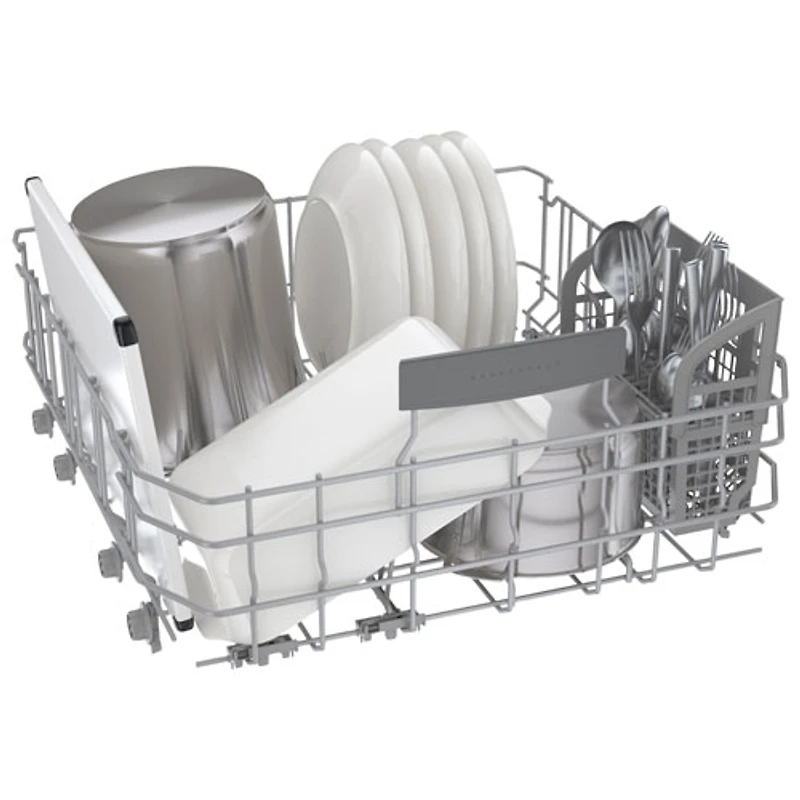 Lave-vaisselle encastrable 24 po 42 dB avec troisième panier de Bosch (SHV78CM3N) - Acier inoxydable