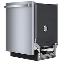 Lave-vaisselle encastrable 24 po 46 dB avec troisième panier série 300 de Bosch (SHX53CM5N) - Inox