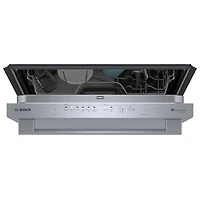 Lave-vaisselle encastrable 24 po 46 dB avec troisième panier série 300 de Bosch (SHX53CM5N) - Inox