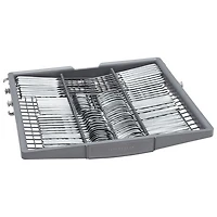 Lave-vaisselle encastrable 24 po 46 dB avec troisième panier série 300 de Bosch (SHE53C85N) - Inox