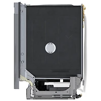 Lave-vaisselle encastrable 24 po 46 dB avec troisième panier série 300 de Bosch (SHE53C85N) - Inox