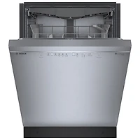 Lave-vaisselle encastrable 24 po 46 dB avec troisième panier série 300 de Bosch (SHE53C85N) - Inox